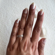 Bhagya (Destiny) 92.5 Silver Shakti Ring