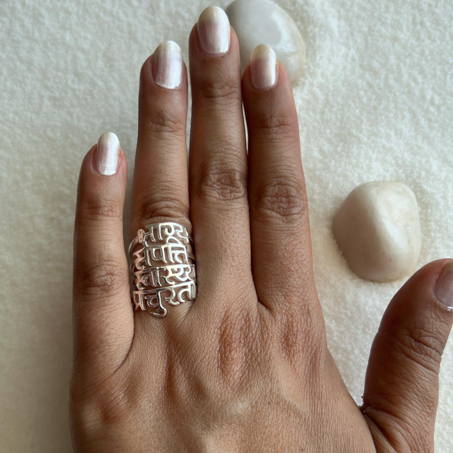 All Four Shakti Rings - 92.5 Silver