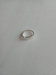 Bhagya (Destiny) 92.5 Silver Shakti Ring