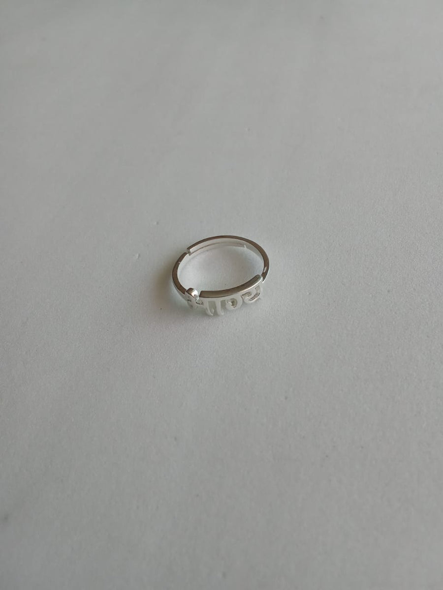 Bhagya (Destiny) 92.5 Silver Shakti Ring