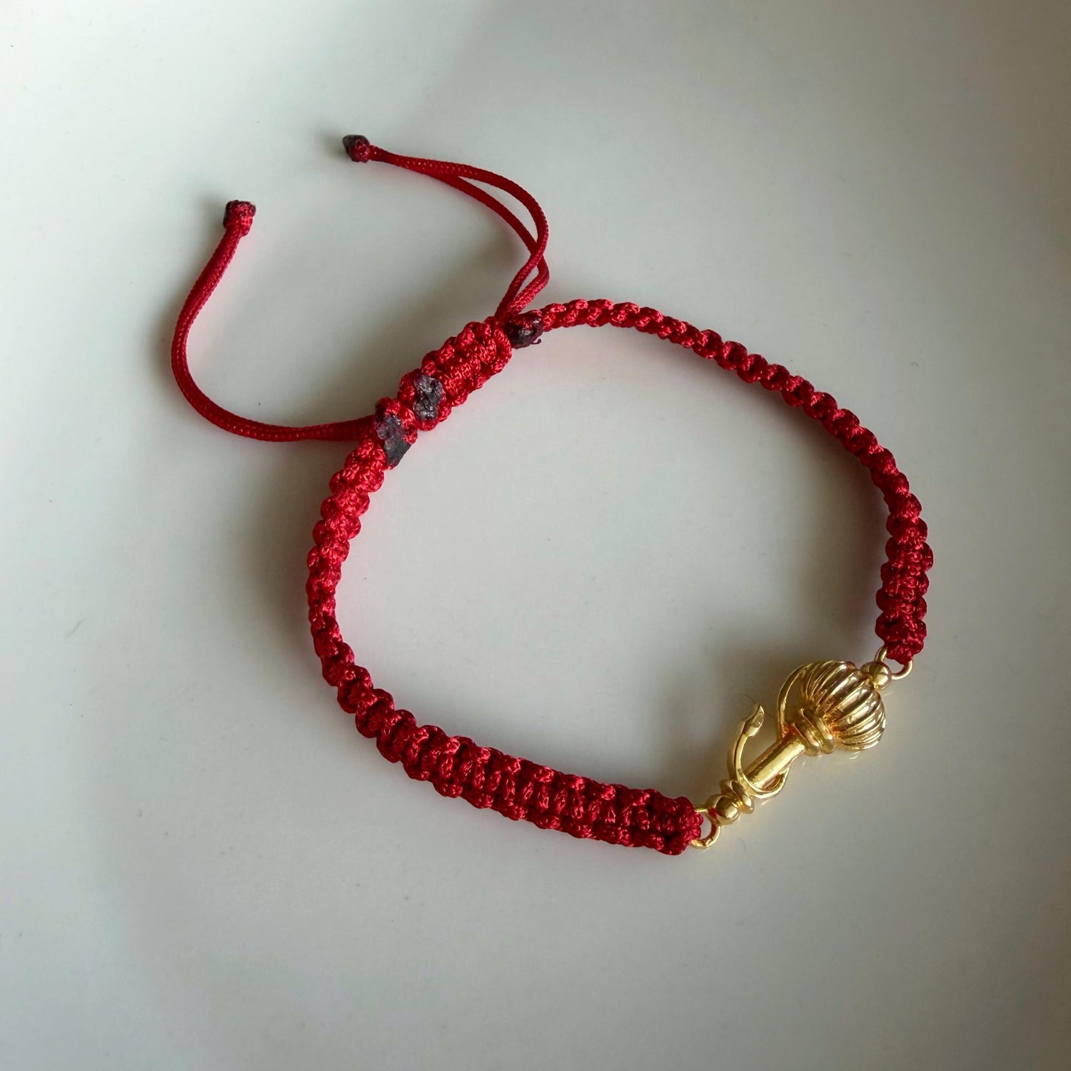 Vayuputra Gada Bracelet - Blessed 22k Gold-plated